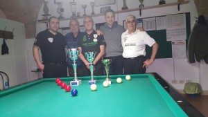 I premiati con gli organizzatori nella foto di rito