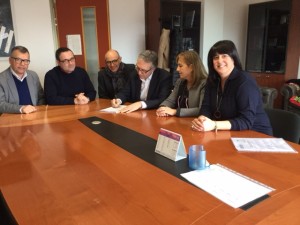 La firma del protocollo d'intesa 
