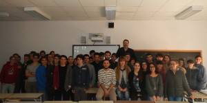 Gli studenti dell'Istituto "Bramante" di Macerata