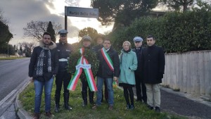 giornata del ricordo in via martiri delle foibe