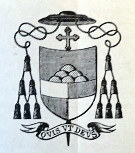 Lo stemma di mons. Molaroni