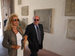 Il maceratese Dante Ferretti e la moglie, Francesca Lo Schiavo