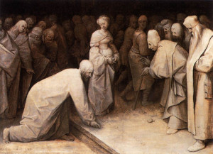 Gesù e l'adultera (Pieter Bruegel)