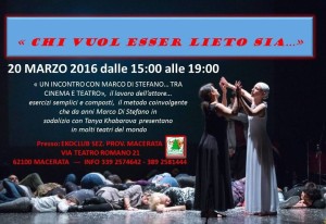 La locandina dell'evento