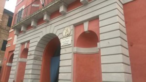 La facciata del Comune di Appignano