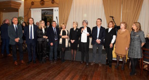 Foto di gruppo per i presidenti dei Club Service. Da sinistra, Roberto Ballini, Rotary Club Tolentino, Claudio Regini, Rotary Club Recanati, Graziella Calamita, Lions Club Macerata Sferisterio, Roberto Santacchi, pres. incoming Rotary Club Camerino, Barbara Morresi, Panathlon Macerata,  Gabriela Lampa, Lions Club Macerata Host, Rita Servidei, Rotary Club Macerata, Graziano Grelloni, Rotary Club Matteo Ricci, Maria Letizia Papiri, Kiwanis Club Macerata,  Christine Berthold, Soroptimist Macerata, Isabella Mori, Inner Wheell Macerata
(Foto Alfredo Tabocchini)