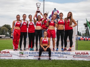 La squadra allieve vincitrice della Finale nazionale