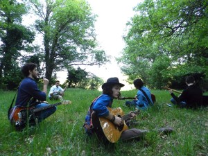 I giovani del gruppo The Landscape