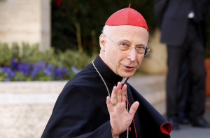 Angelo Bagnasco arrives for the Extraordinary Consistory with cardinals in Vatican City, 21 February 2014. The Extraordinary Consistory started 20 February ahead of the elevation of 19 new cardinals by the pope on 22 February. ANSA/FABIO FRUSTACI
