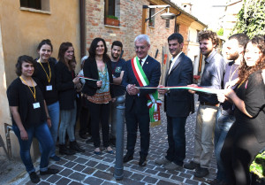 Il taglio del nastro dello scorso maggio