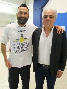 Michele Paoletti insieme al presidente Giuseppe Pierini