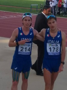 A destra Michele Antonelli