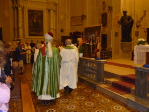 L'arrivo a Cingoli della Mater Misericordiae