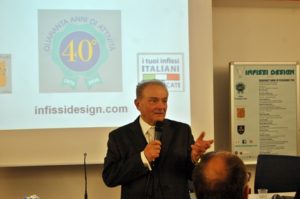 Il titolare di Infissi Design, Ivano Rustichelli