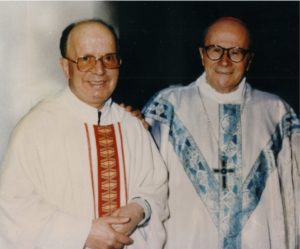 Don Valerio Fermanelli e mons. Tarcisio Carboni
