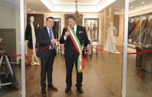 Il sindaco di Tolentino Giuseppe Pezzanesi