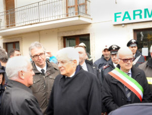presidentemattarellaceriscioliussita_02 Luca Ceriscioli con il presidente Sergio Mattarella a Ussita nel novembre scorso