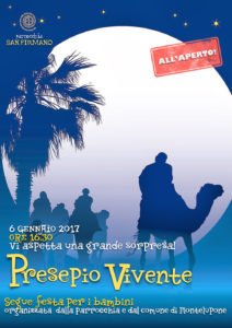 presepio vivente mnifesto 2017