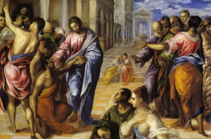 Guarigione del cieco nato,
El Greco