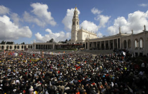 La spianata del Santuario di Nostra signora di Fatima