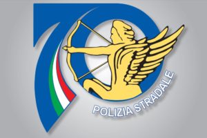 logo polizia stradale 70°