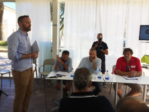 Da sinistra, Andrea Meoni, Emiliano Giorgetti, Marco Meoni e Marco Pacella