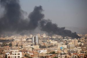 Bombardamenti sullo Yemen (Foto archivio Sir)
