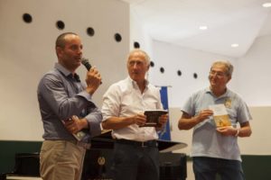 Da sinistra, Paolo Petrini, Filippo Saltamartini e Massimo Serra