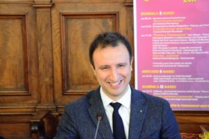 Il sindaco di Montecassiano Leonardo Catena