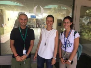 GianlucaSampaolo_FrancescaSpigarelli_TamaraPulita Nella foto, Gianluca Sampaolo, Francesca Spigarelli e Tamara Pulita