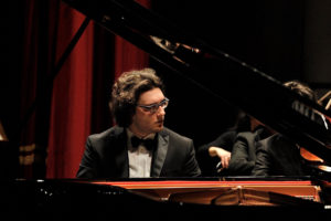 Lorenzo Felicioni Nella foto Lorenzo Felicioni, pianista che si esibisce mercoledì 21 febbraio a Camerino