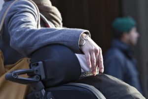 Sit in malati di Sla al Ministero dell'Economia per chiedere fondi per l'assistenza domiciliare  - fotografo: Benvegnù - Guaitoli