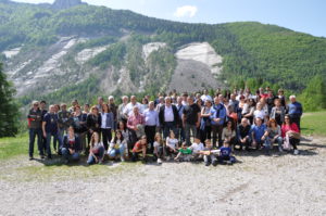 foto gruppo Colmurano -diga vajont