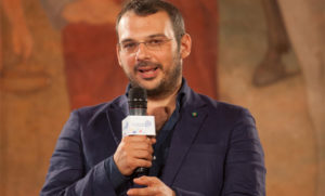 Paolo Borrometi nella foto di Stefania Casellato