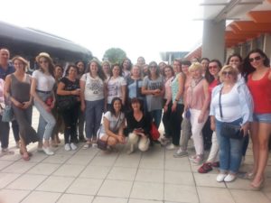 kiev Gli operatori specializzati arrivati con il volo da Kiev