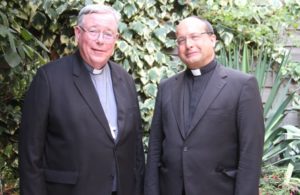 Don Manuel Barrios Prieto con mons. Hollerich